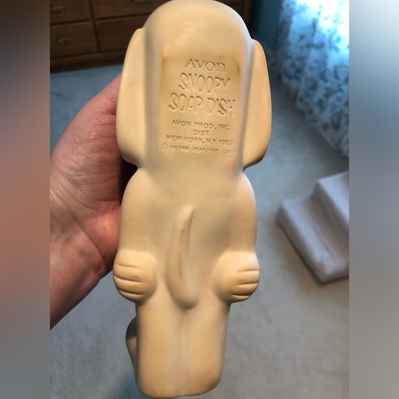 Vintage 1950 Avon Snoopy Soap Dish - Picture 8 of 9